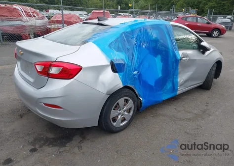 2018 Chevrolet Cruze Ls Auto из США, поврежденный, VIN 1G1BC5SM3J7196773